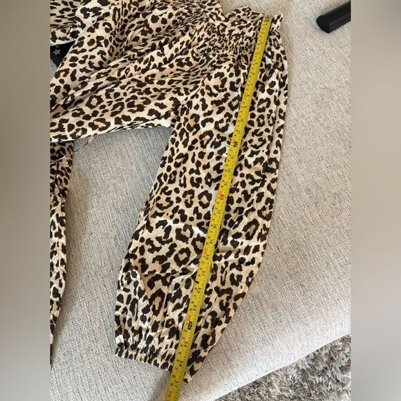 J. Crew Ruffleneck Puff-sleeve Dress in Leopard Print - Picture 11 of 12